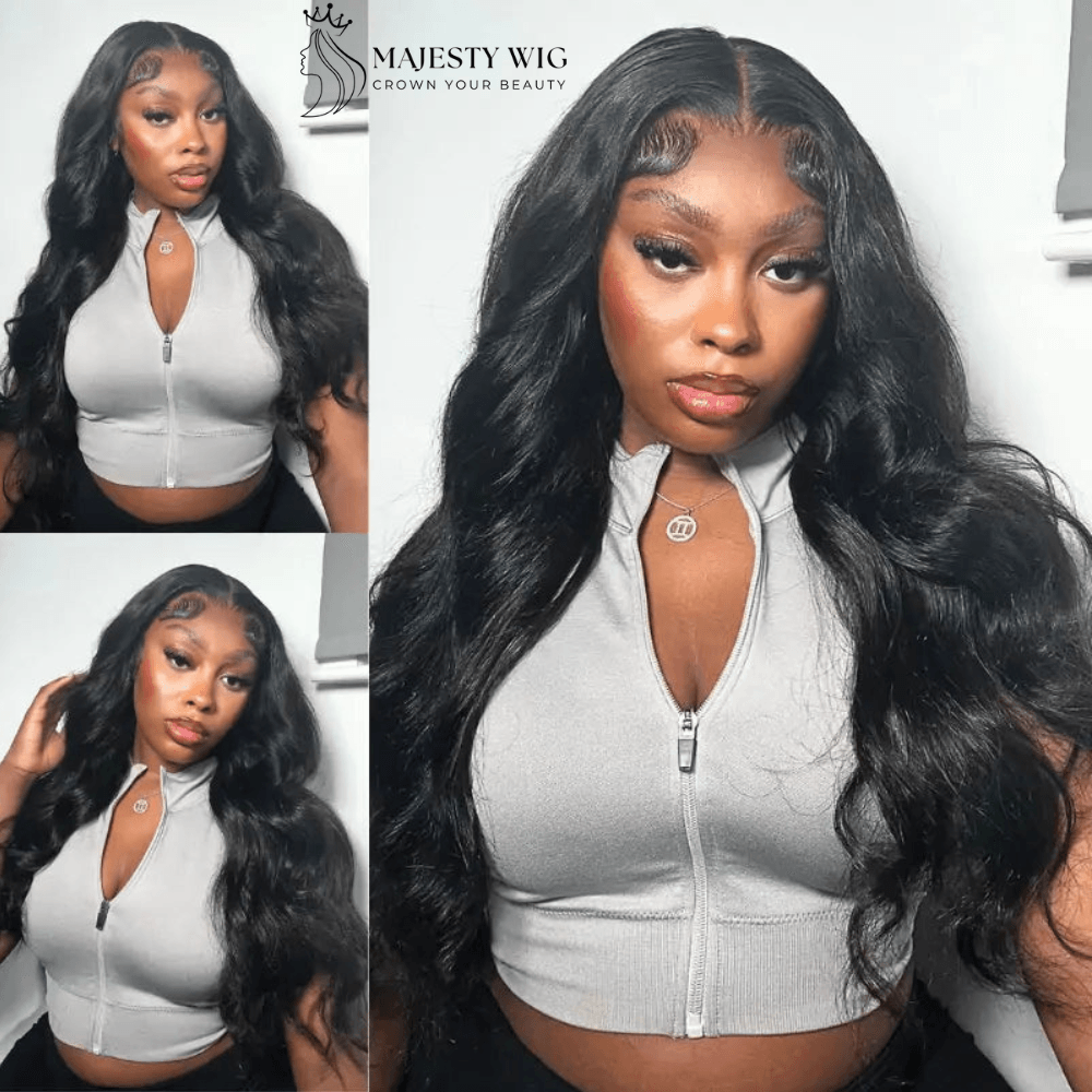 30 Inch 180% Density Body Wave HD Lace Frontal Wigs - Majesty Wig - Majesty Wig