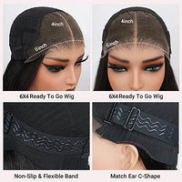 Body Wave 13x4 Lace Front Wig – 100% Raw Human Hair, 300% Density, Glueless Luxury Wig for Women - Majesty Wig