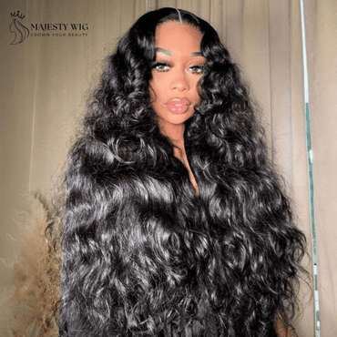 Glueless Full Loose Wave HD Lace Front Human Hair Wig - Majesty Wig