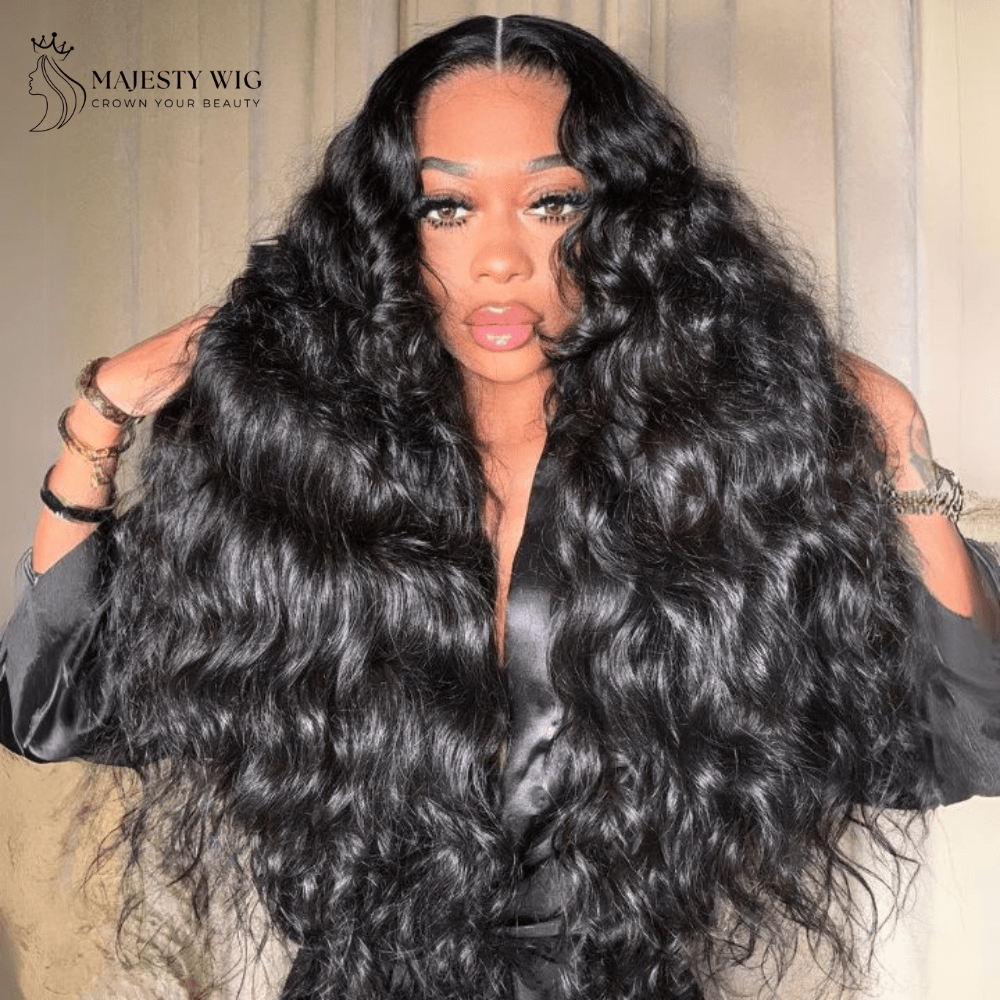 Glueless Full Loose Wave HD Lace Front Human Hair Wig - Majesty Wig
